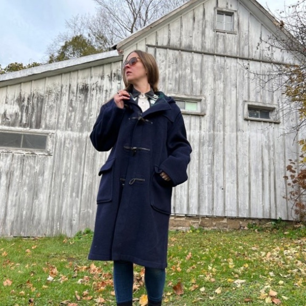 Vintage gloverall duffle coat